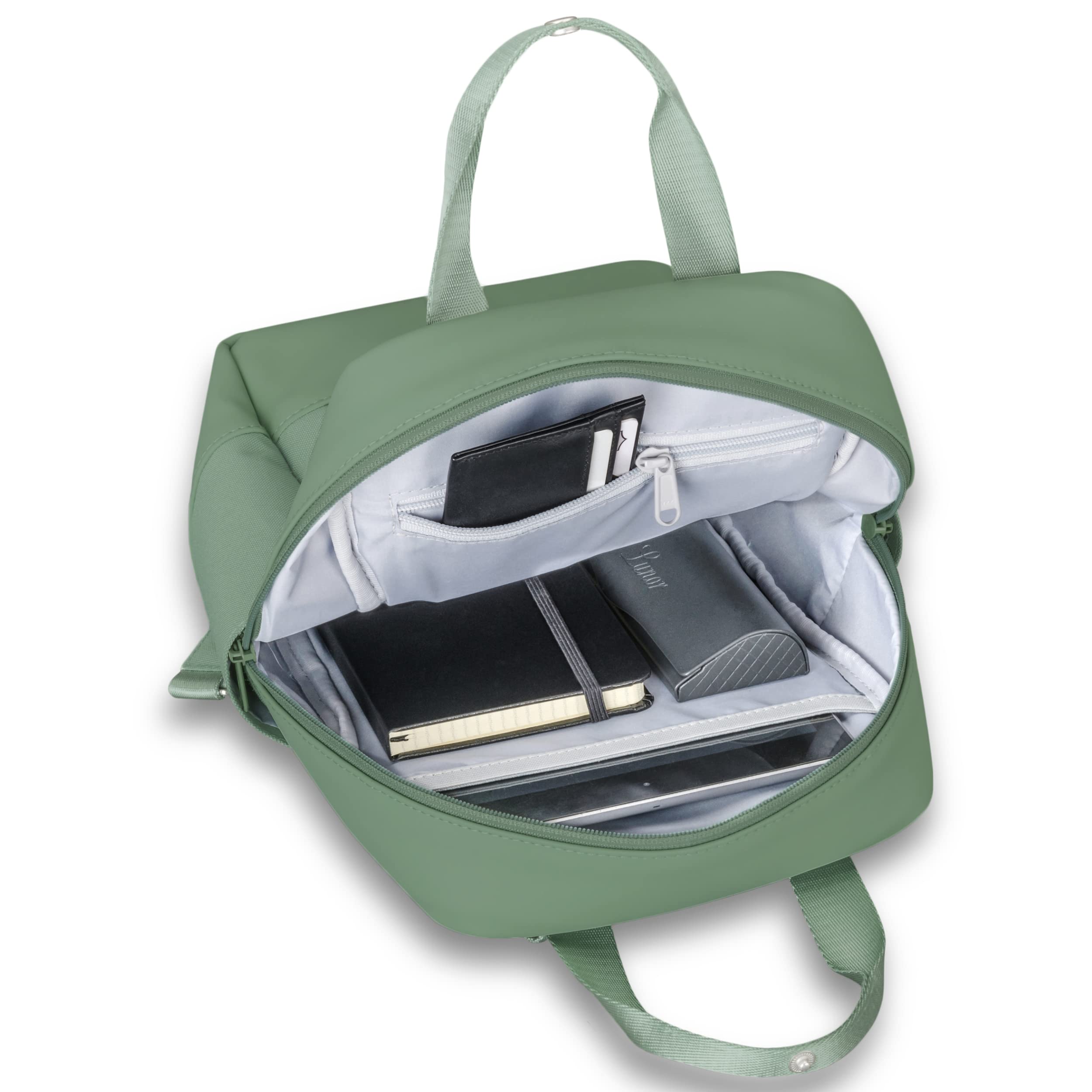 Johnny Urban Piccolo Zaino Donna Verde - Jona Small - Zainetto alla Moda per Tempo Libero & Viaggio - Scomparto per Tablet - 7L - Idrorepellente