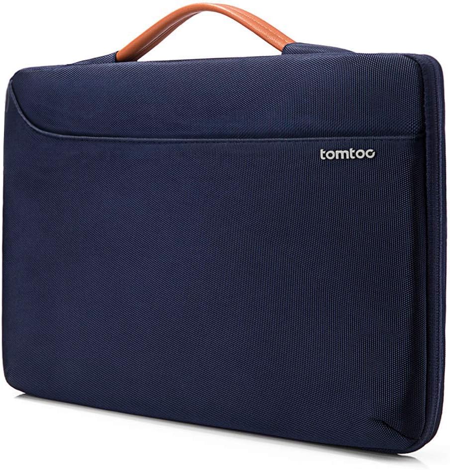 tomtoc Laptop Bag Sleeve for 2020 New Dell XPS 15, 15-inch MacBook Pro with USB-C A1990 A1707, 15 Inch Surface Laptop 3, 14 ThinkPad X1 Yoga (2/3rd Gen), Waterproof Protective Case for 14 Chromebook