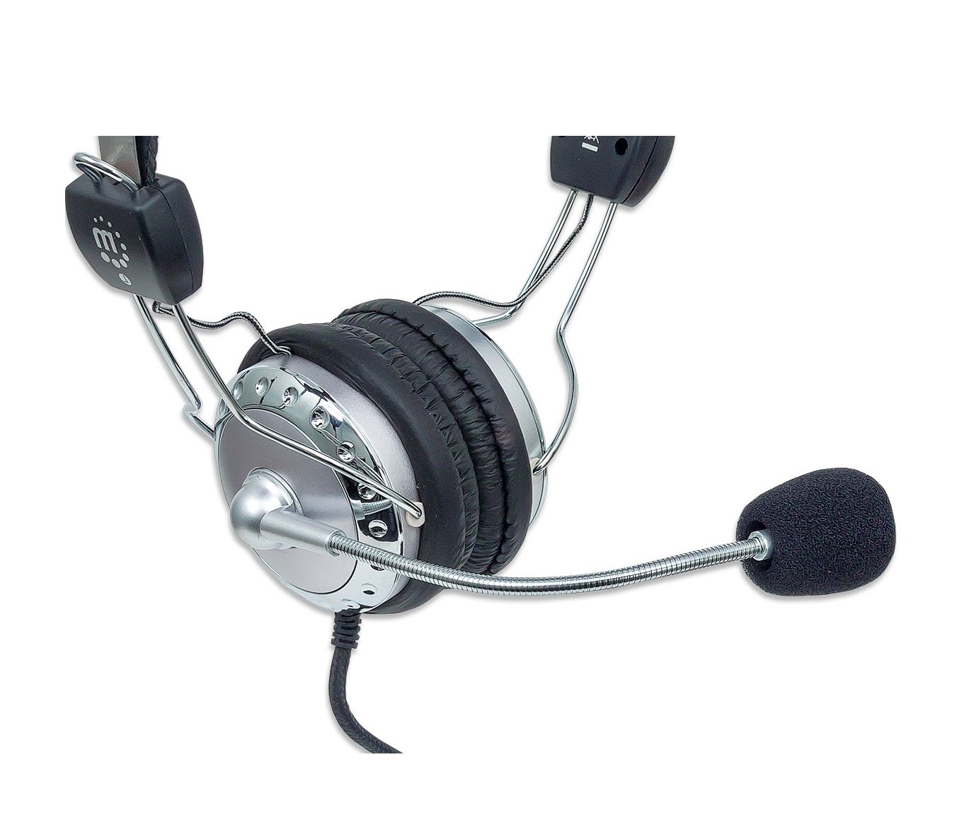 Amazon.com: MANHATTAN Stereo Headset with Flexible Microphone, 8
