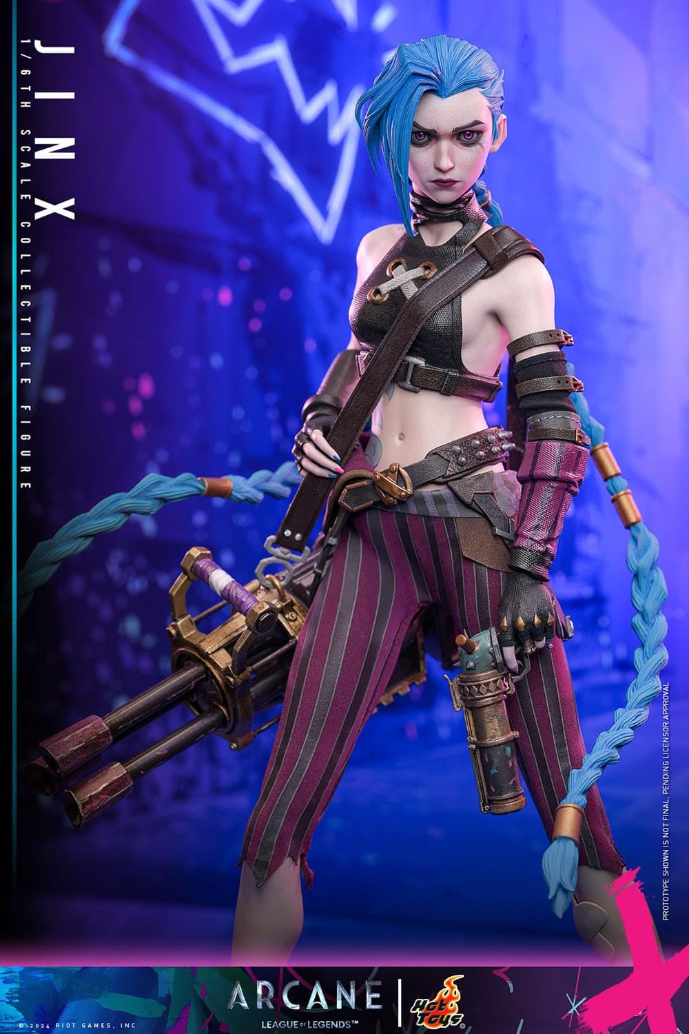 Hot Toys TMS137 LOL: Arcane Jinx 1/6 Scale Collectible Figure