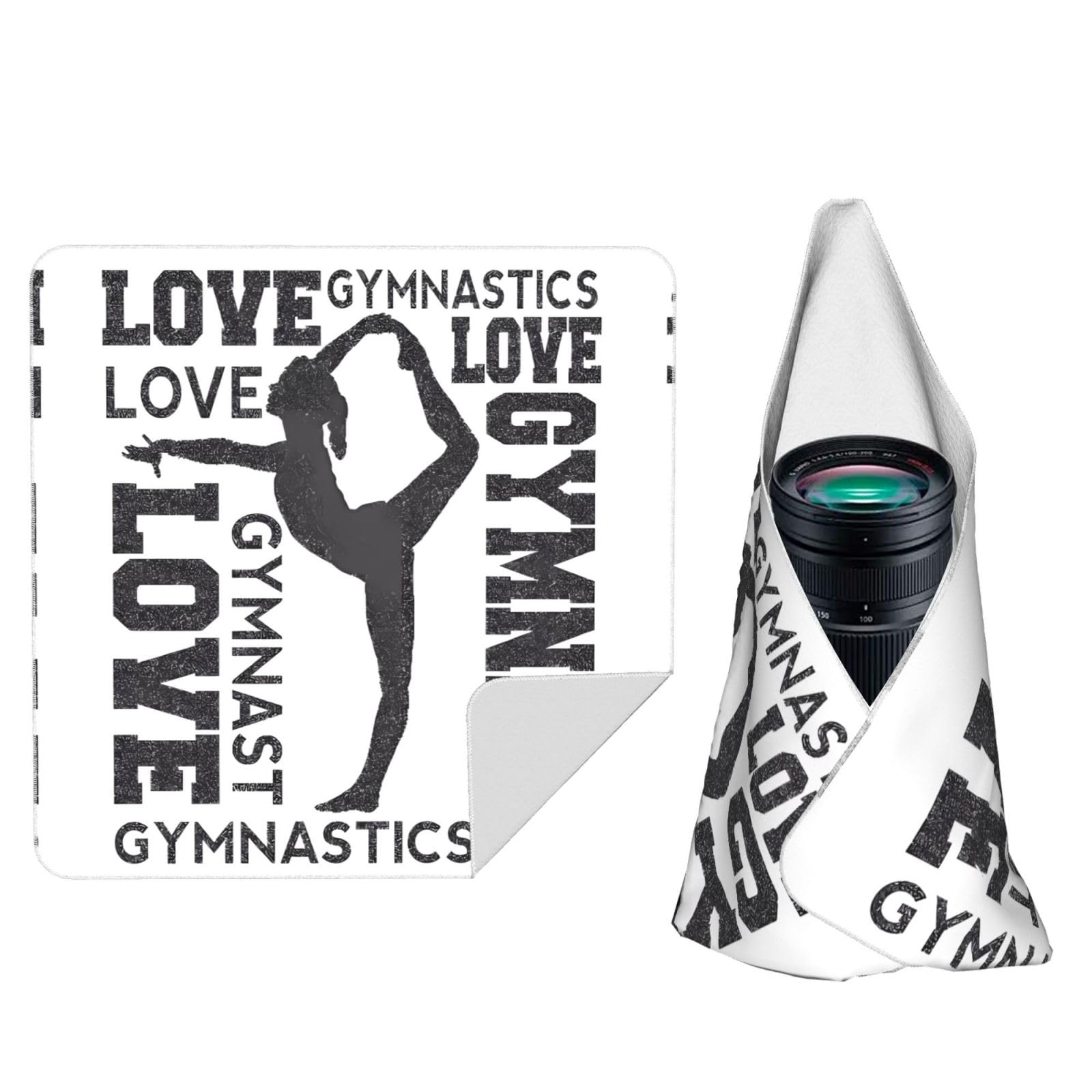 ZhaoYuGoods love gymnastics Camera Wrap Cloth