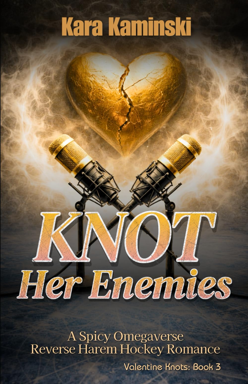 Knot Her Enemies: A Spicy Omegaverse Reverse Harem Hockey Romance (Valentine Knots)