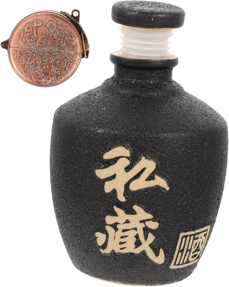 Amazon｜OUNONA 空の酒瓶 密封容器 酒器 保存用 ホルダー 家用 空き瓶