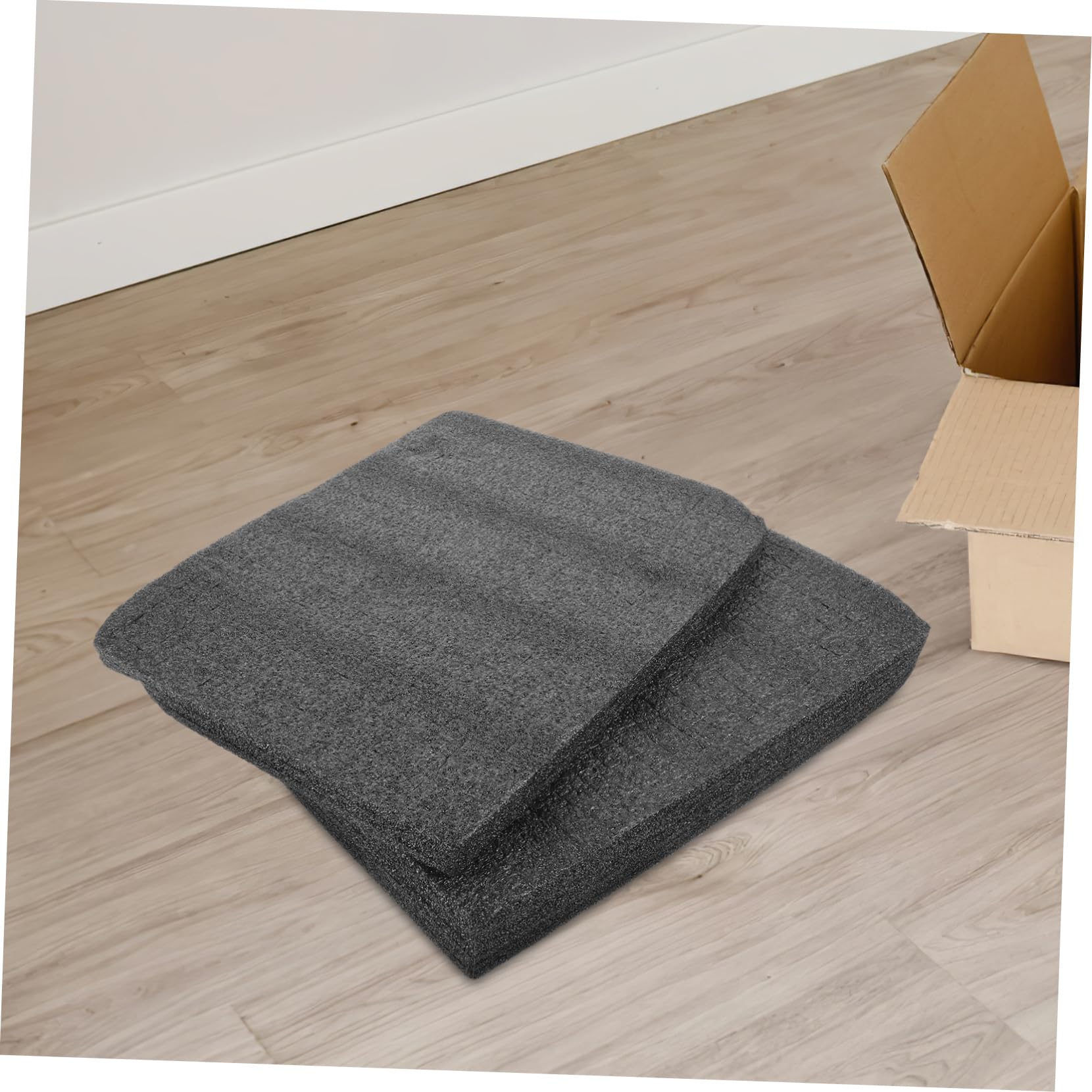 Angoily 4 Ensembles Boîte À Outils De Cube En Mousse Coussinet De Mousse Cas Prédécoupé Pour Déménager Conditionnement Artisanat Poubelle Mousses De Rembourrage Noir 2 Pièces * 4