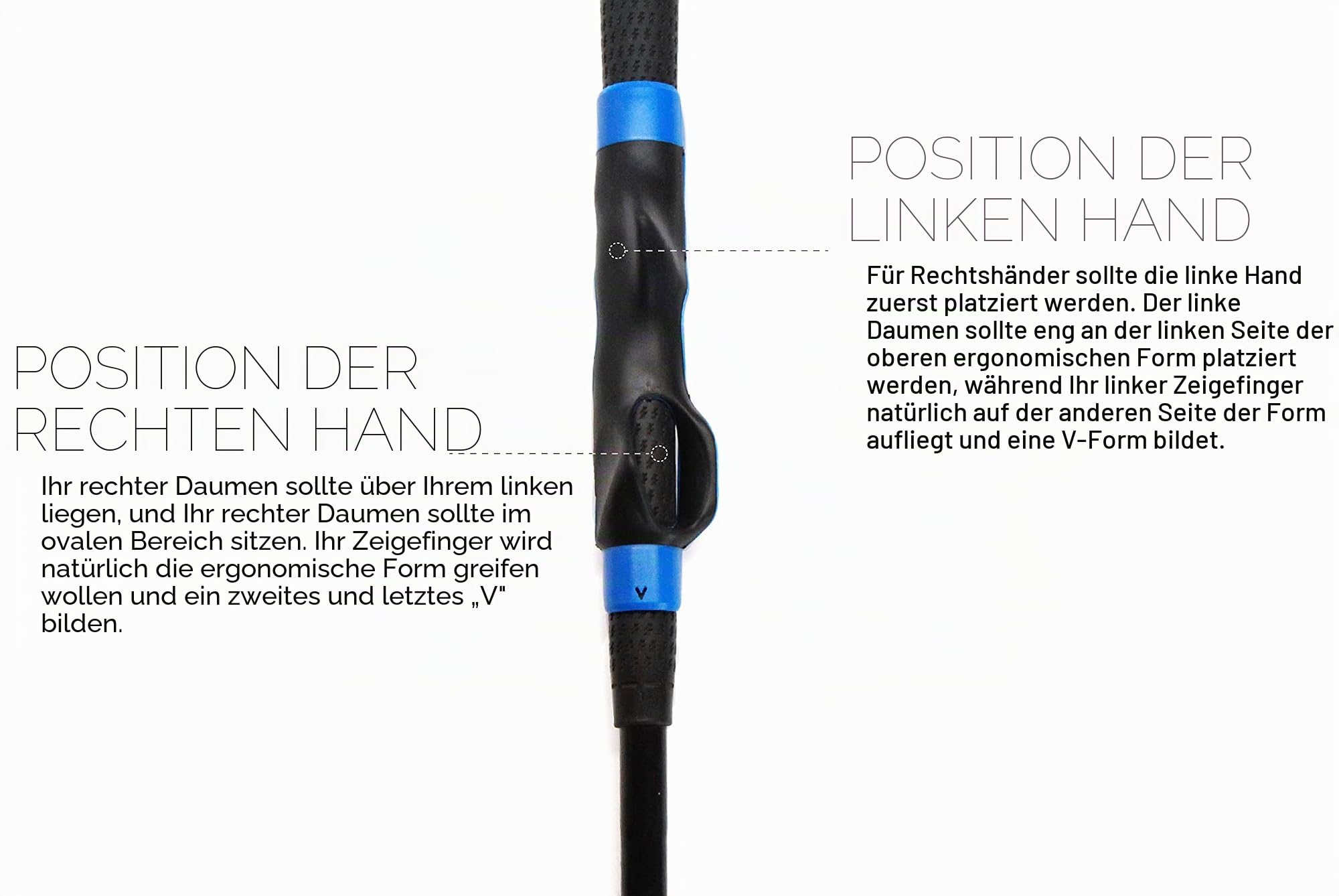 Links Golf Griff-Trainer für Links- und Rechtshänder, Aufsatz für Golfschläger, um bessere Handhaltung zu erzielen, Golfschwung-Trainer