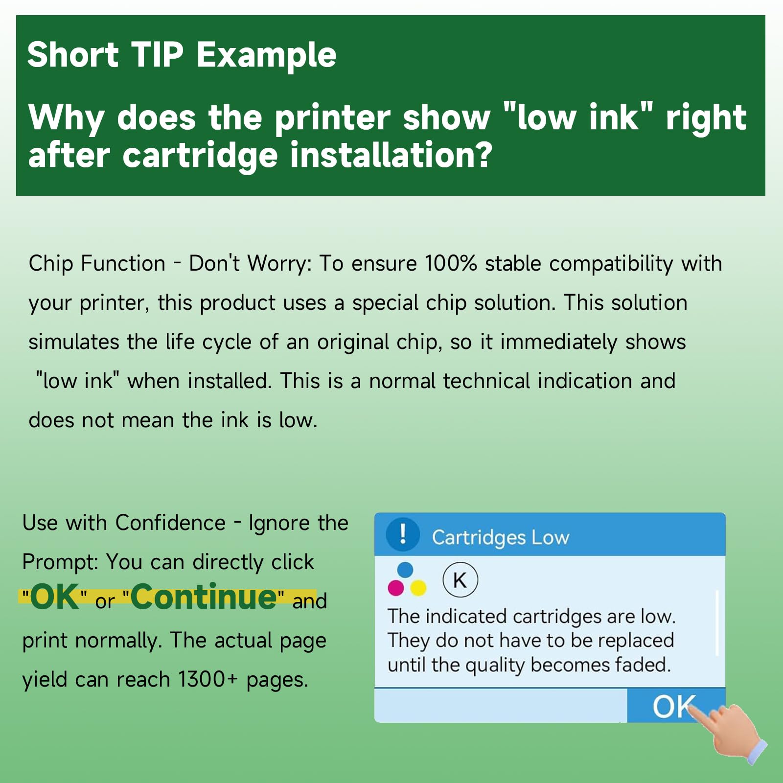 308XL Ink Cartridges High Yield Replacement for HP 308 Ink Cartridges Black and Colour for HP Envy 6120 6120e 6110e 6122e 6132e 6532e 6152e 6520e 6530e 6558e 6130e (2-pack) — view 4