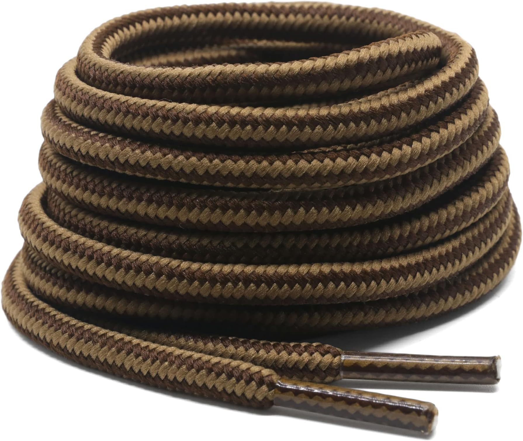 Kiwi Round Gold and Brown Outdoor Boot Laces Everything Else