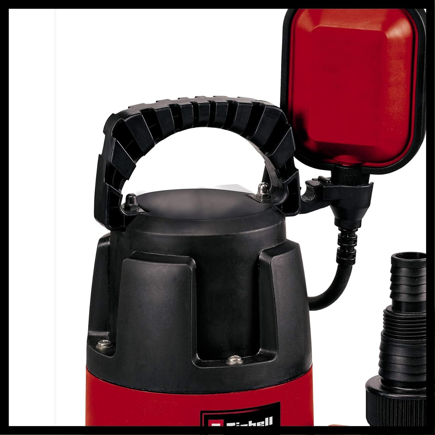Einhell Pompe d'évacuation pour eaux claires GC-SP 3580 LL (350 W, Hauteur de refoulement 7,5 m, Câble d‘alimentation 10 m, Corps en PVC, Poignée de transport)