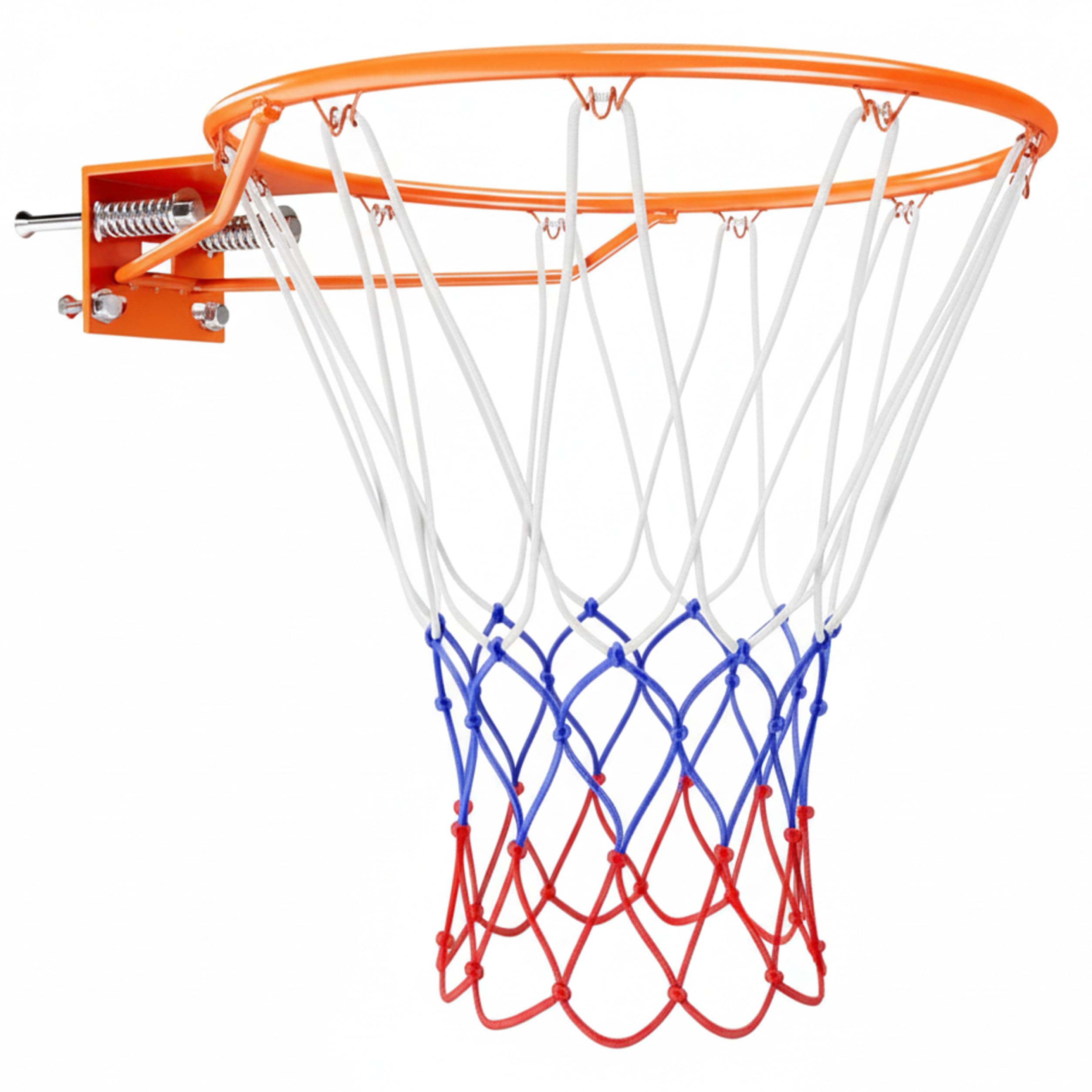 Aro de baloncesto resistente que absorbe impactos para evitar daños en la pared 5