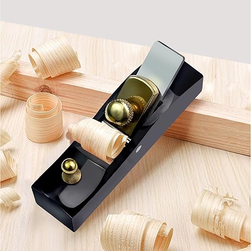 Miniatura 2 de YOGEON Mini cepilladora de madera cepilladora de mano pequeña avión de mano de bloque avión de madera para pulgar herramienta de mano para