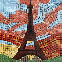 Vista 19 de Kit de mosaico para principiantes, perfecto para tu primer proyecto de mosaico, pato cuadrado de 7 pulgadas (20cm)