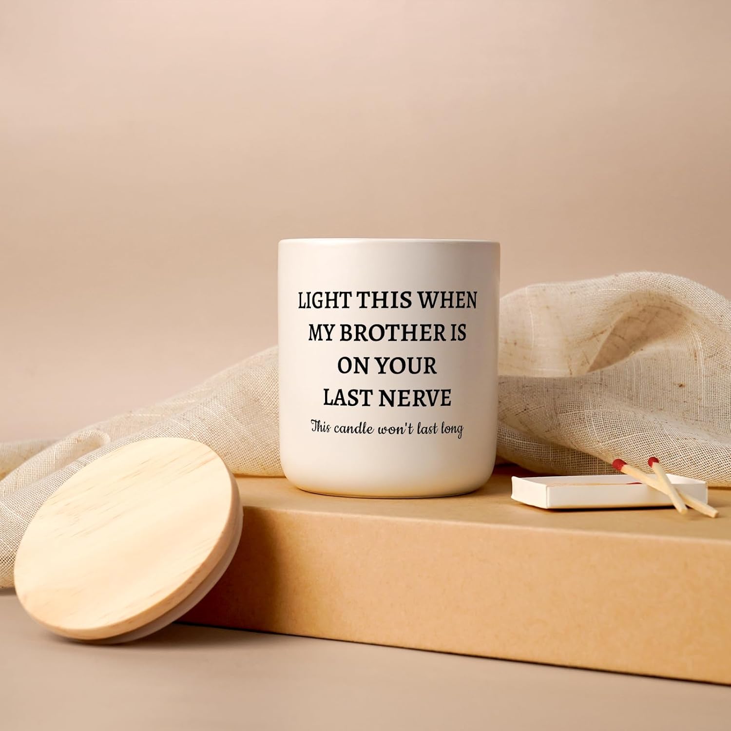 Sister in Law 誕生日ギフトキャンドル 7オンス 義理の姉妹へのギフト クリスマスギフト SIL、兄弟、花嫁のガールフレ