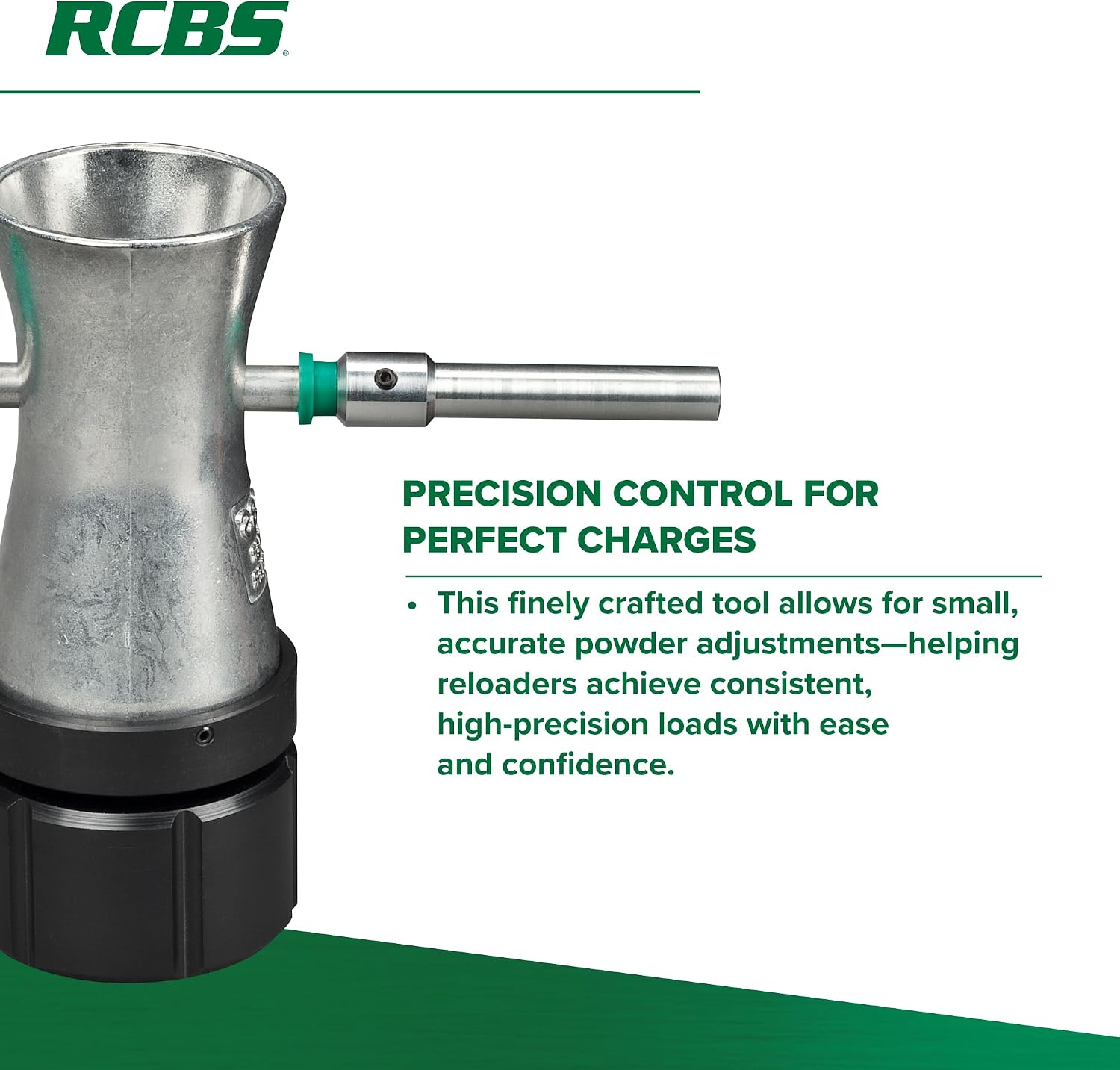 RCBS Powder Trickler - 9089 , Green