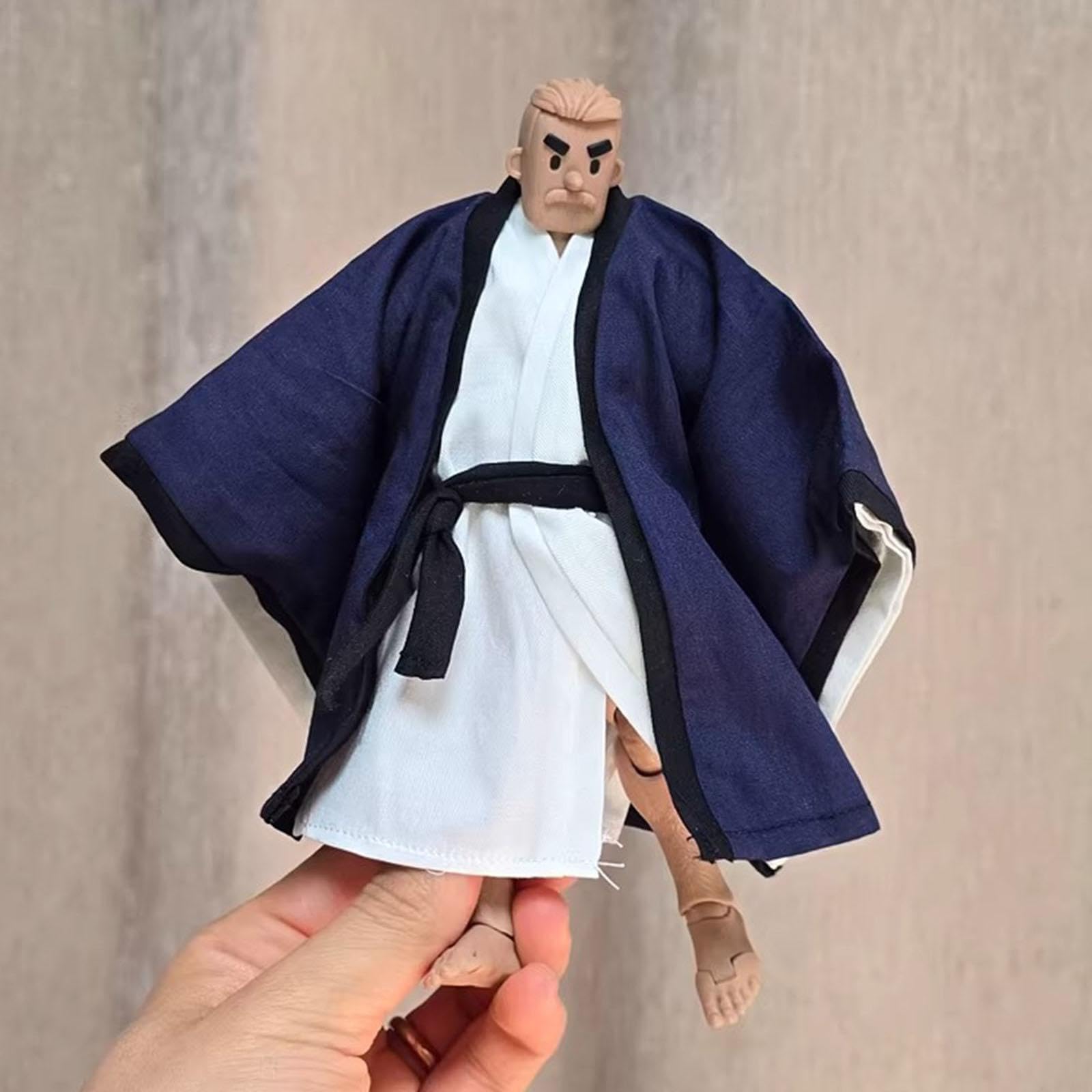 1/12 Action Figure Vestiti Taoista Abito Bambola Costume Accessori per 6" Maschio