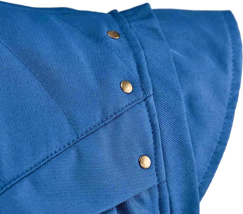 Prince Flynn Rider Cosplay Costume Vest Blue Renaissance Medieval Style Waistcoat for Men - Image 6