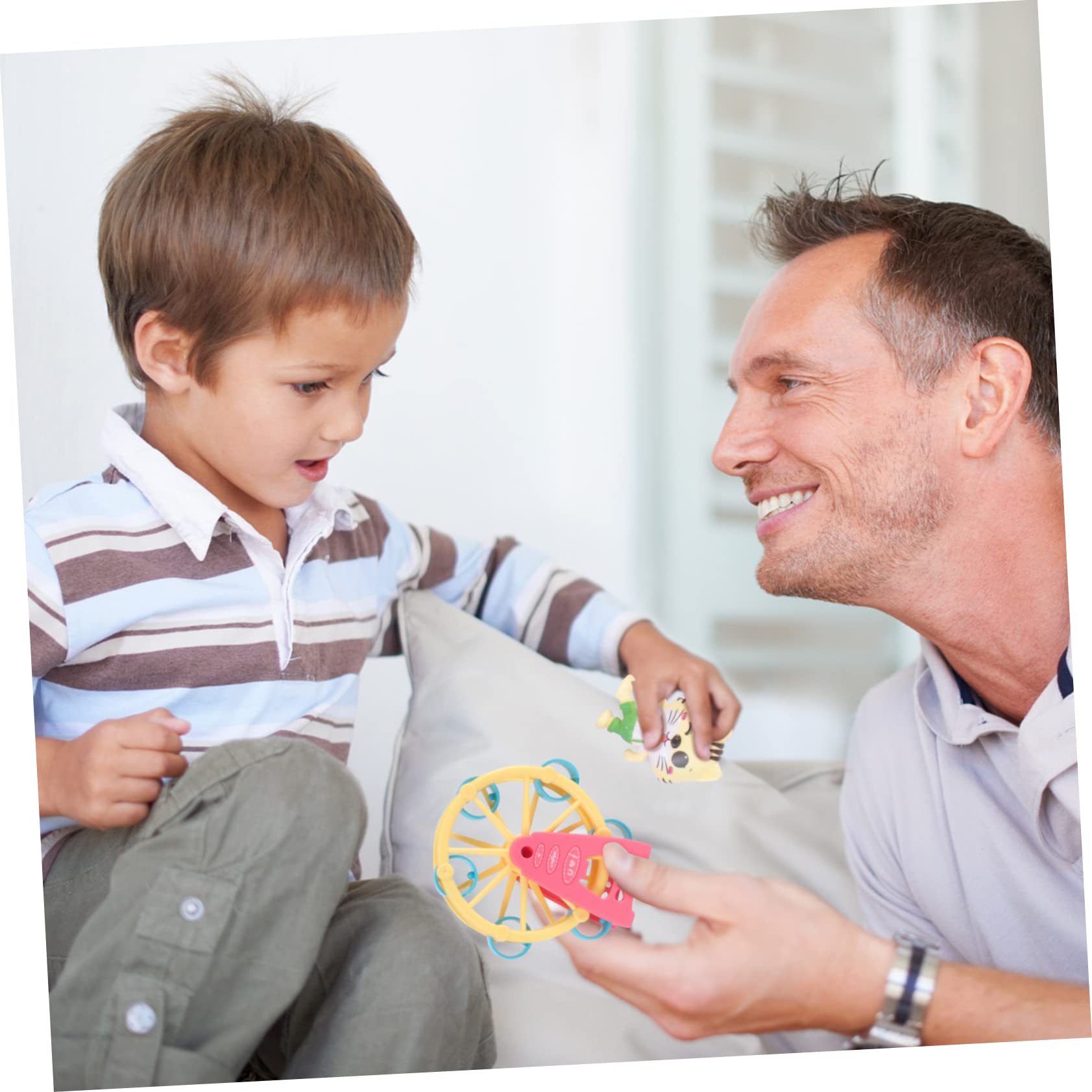 KESYOO 1Set Seesaw Swing Creative Play House for Amusement Park Fun for Boys and Encourages Motor Skills and Cognitive Development