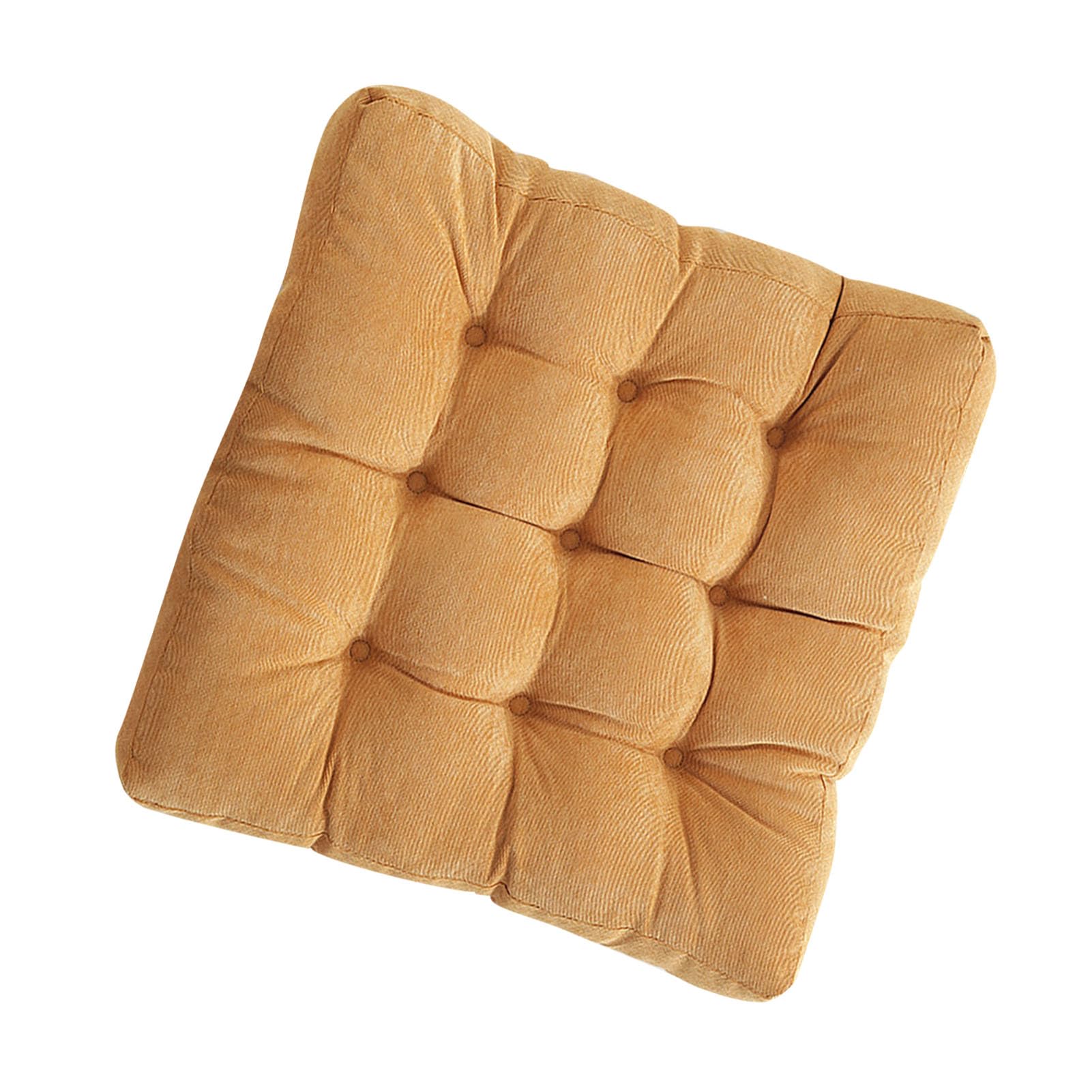 Coussin de chaise en velours côtelé Pissente, la solution contre l'assise rigide de bureau