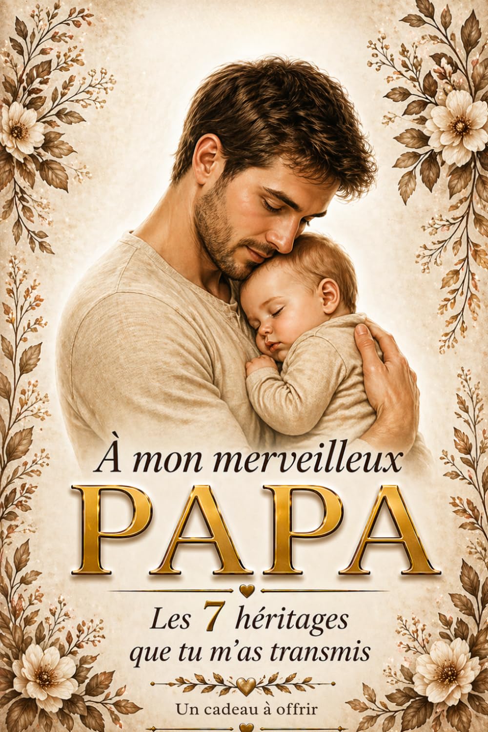 À mon merveilleux PAPA Les 7 héritages que tu m’as transmis Un cadeau à offrir: Un hommage pour dire merci et reconnaître l’essentiel – Livre idéal pour la fête des pères, un anniversaire ou Noël.