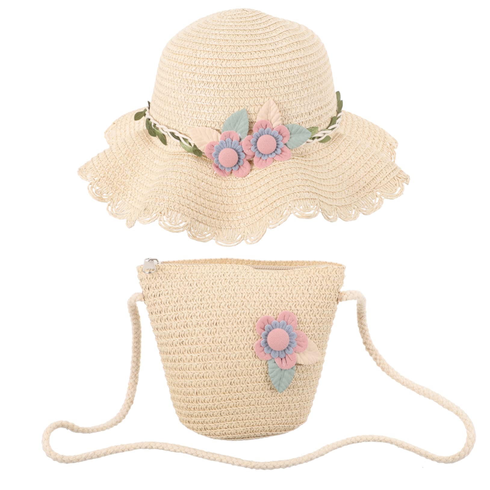 Beavorty Cappello da Sole per Cappello da Pescatore per Bambine Cappello da Bambina Carino Sombrero da Bambina Cappello da Sole per Bambine Cappello Floscio per Bambine Cappello da