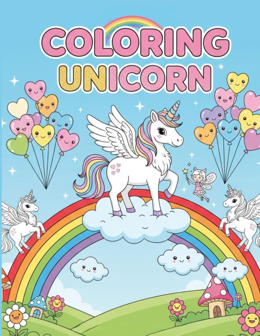 Coloring Unicorn: A magical coloring adventure