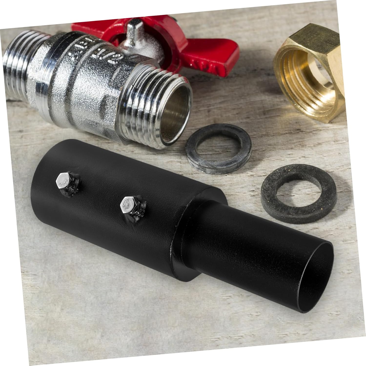 BESPORTBLE Adapter Tenon Light Pole Converter to Durable Post Light Converter Easy Installation Efficient and Cost