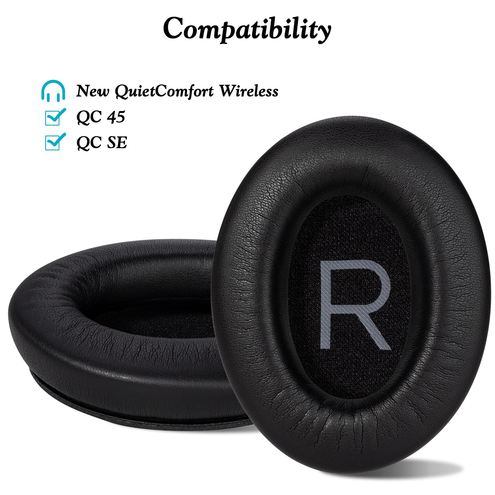 Amazon.co.jp: Bose QC45ヘッドホン交換用イヤーパッド Bose