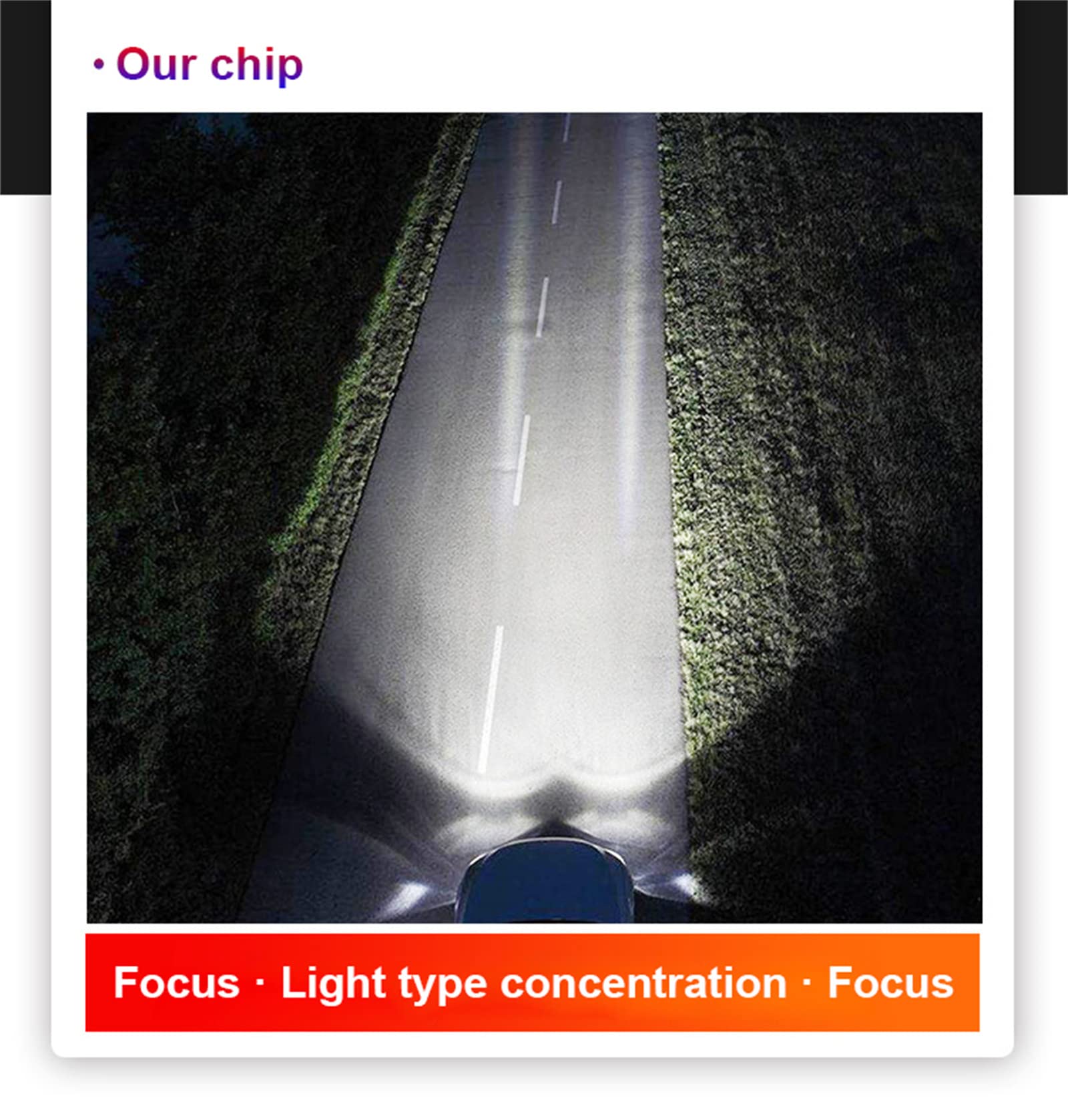 Bombillas LED Para Faros Delanteros, 7800 Lúmenes Brillo 6000K Bombilla LED Blanca Fría, Kit De Bombillas Para Faros Delanteros De Repuesto Plug-And-Play, IP68 A Prueba De Agua, Paquete De 2,H1