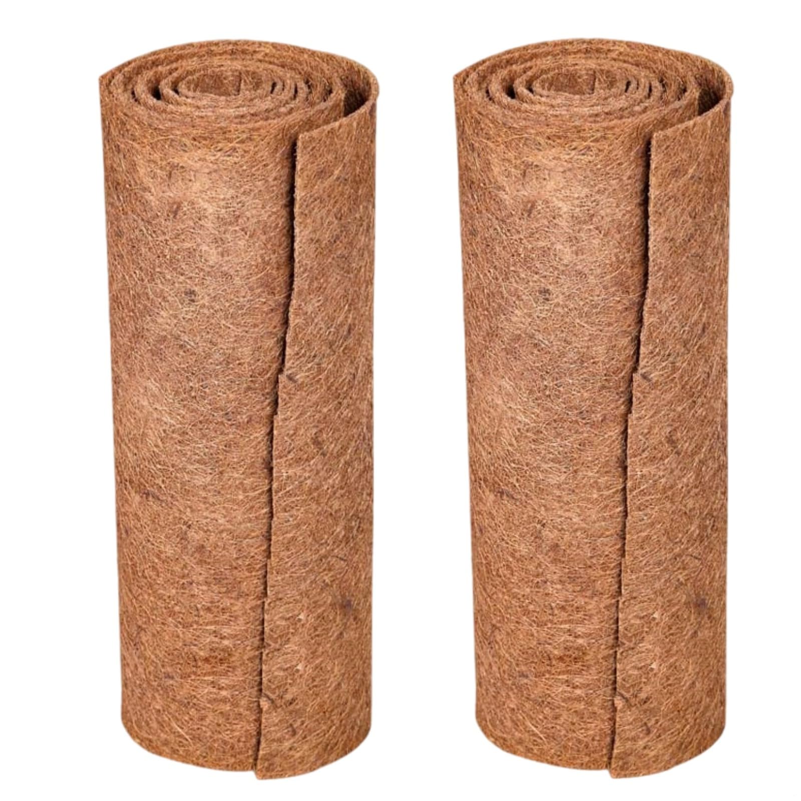 2 tappetini in fibra di cocco per rettili e piante, 90 x 40 cm, tappetino in fibra di cocco, resistente all'usura, antiscivolo, da giardino