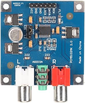 DAC فك المجلس I2S الإدخال 32 بت 384 K وحدة فك مع 3.5 mm سماعة الناتج لمضخم الطاقة DAC فك المجلسDAC وحدة فك I2S DAC وحدة فك DAC DAC فك DAC فك DAC فك