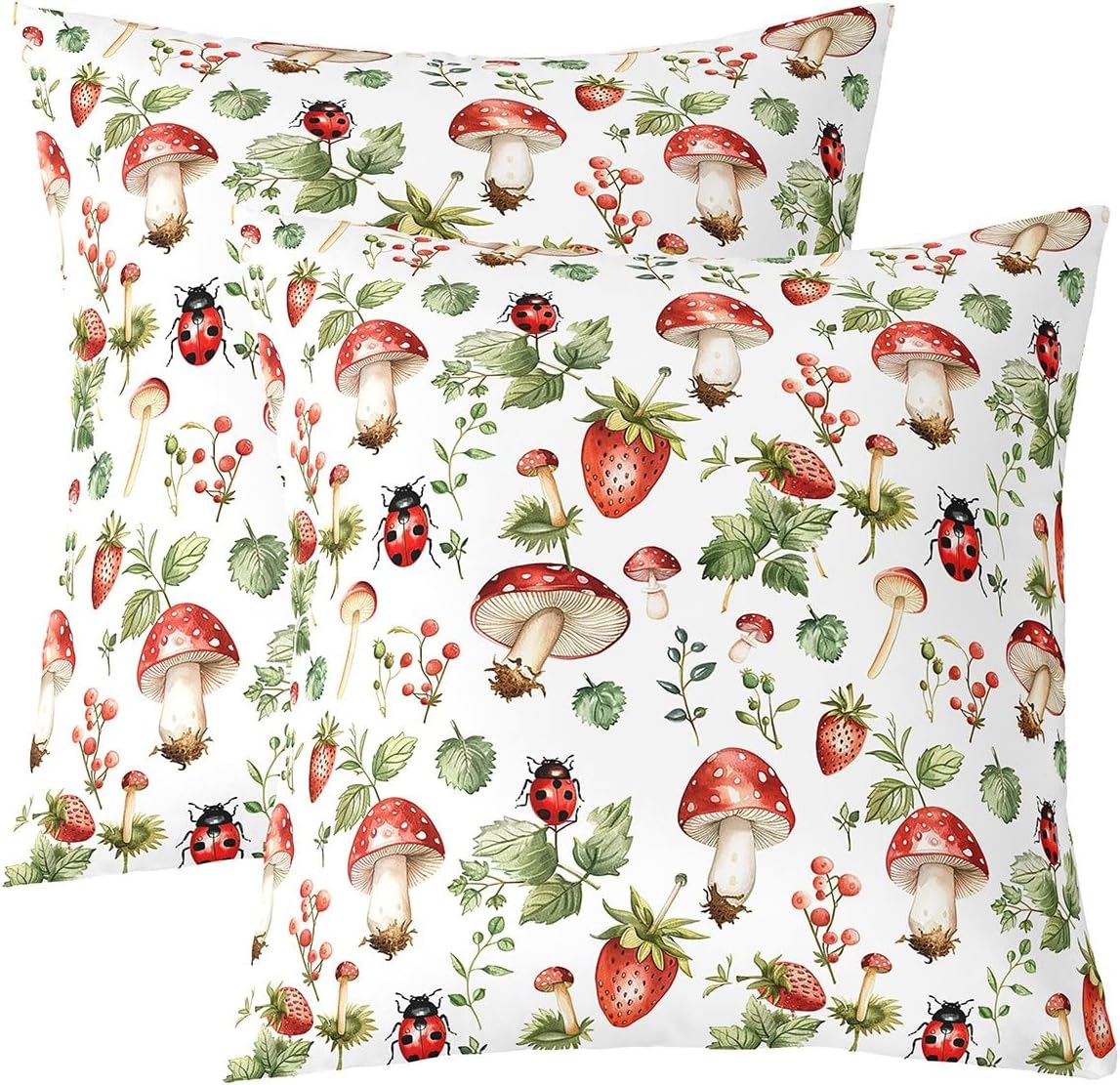 Leopard Print Throw Pillow Covers 24 x 24-Inch Safari Animal Decor Pillowcase for Navy Blue Running Cheetah Square Cushion Covers Set of 2 Teens Ultra Soft Decor All Season Breathable Lightweight