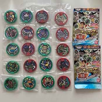 妖怪ウォッチ　メダル　初期　大量まとめ売りガム　ラムネ　ガチャ　ブシニャン 妖怪ウォッチ メダル 初期 大量まとめ売りガム ラムネ ガチャ