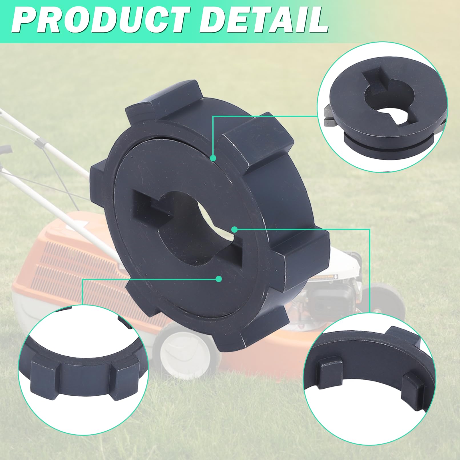 Adefol Kit Cliquets d'entraînement Gauche et Droit Pour Honda GXV160 HR194SXA HR195SXA HR214 HR215 HRA214 HRA215 HRJ216 Débroussailleuse, Remplacement 23510-VB5-801