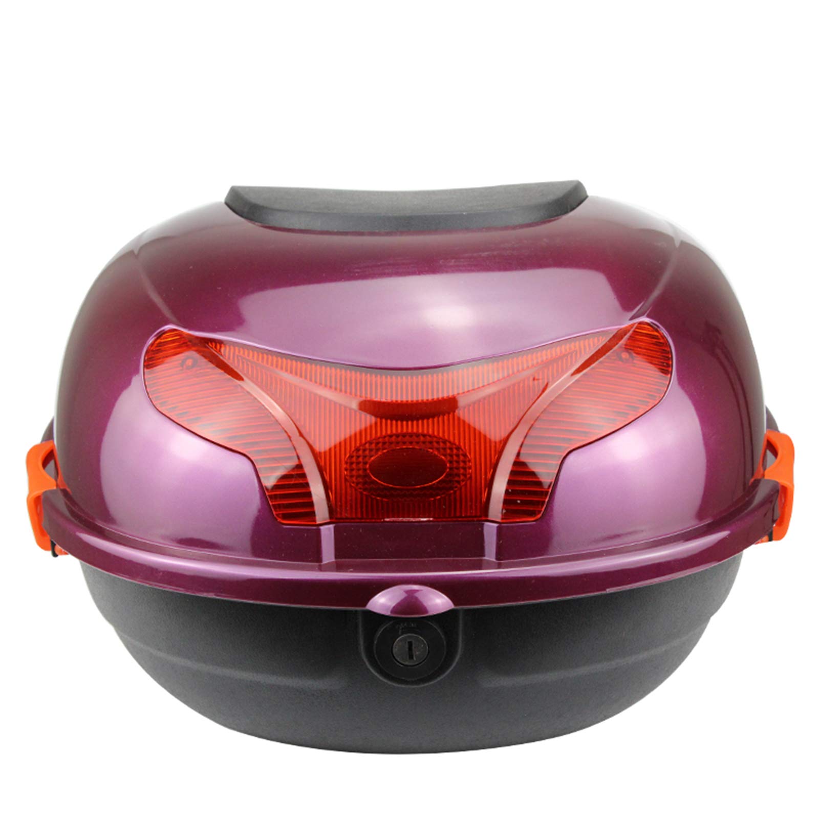 Coffre de moto universel violet tour pack pour custom cruiser