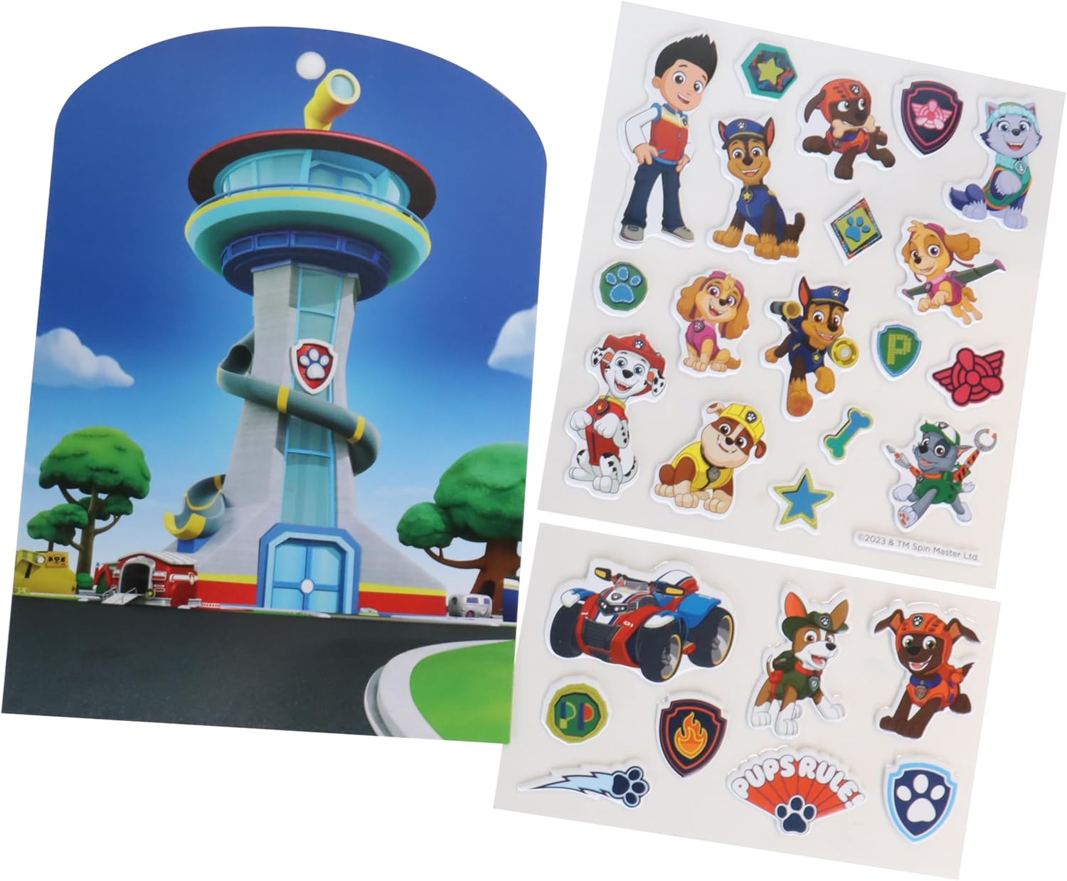 Paw Patrol Sticker N Play Set - Fun and Creative Activity for Kids