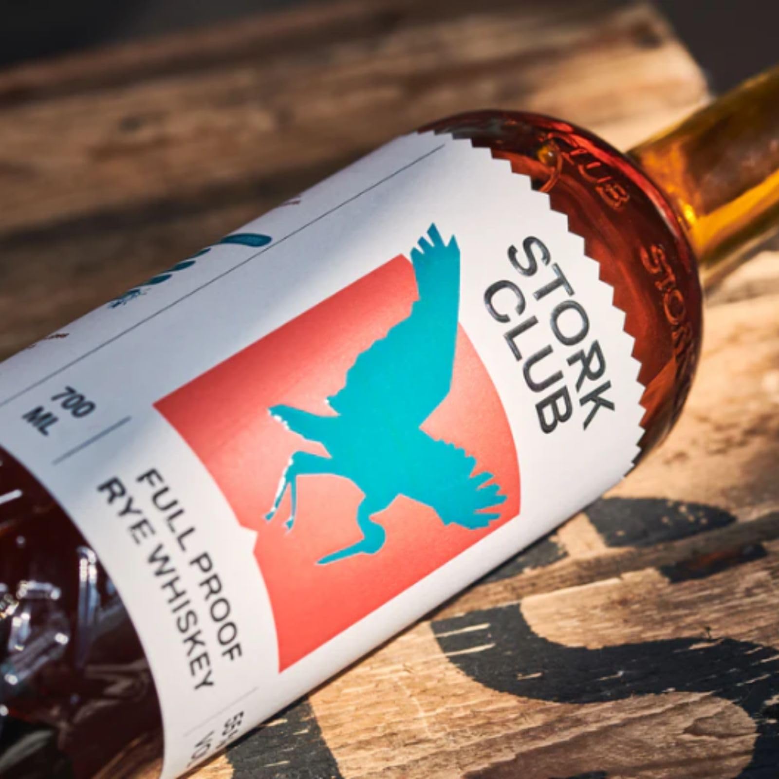 STORK CLUB Full Proof German Rye Whiskey (1 x 0,7 l) – Deutscher Roggen-Whiskey mit 55% vol.