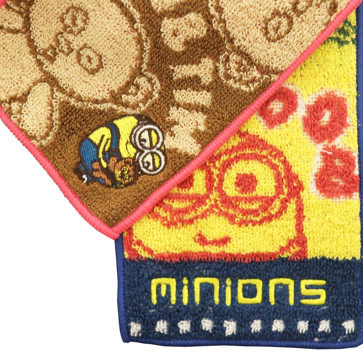 Amazon｜丸眞 ハーフハンカチ ポケットタオル 2枚組 MINION ミニオン