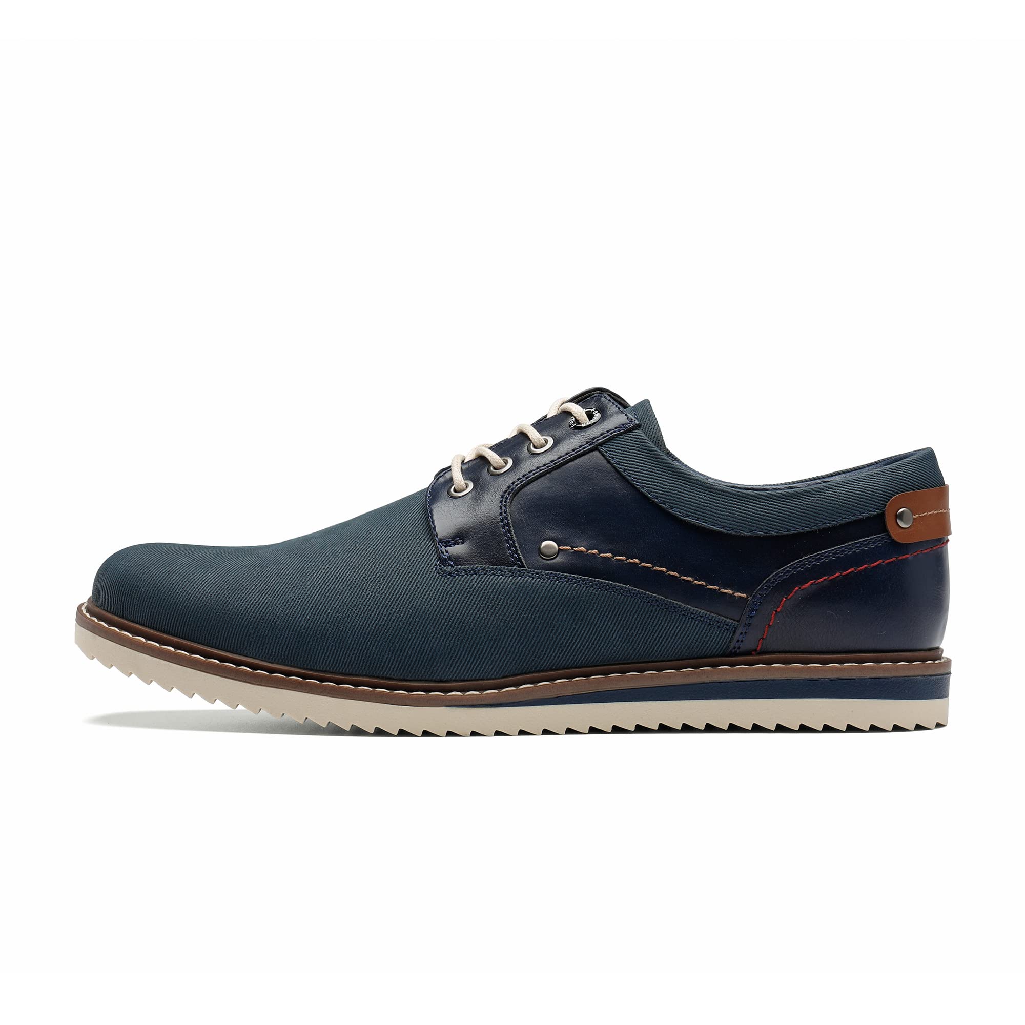 Bruno Marc Zapatos de Cordones Zapatillas Casual Oxfords Clásico Formales Derby para Hombre