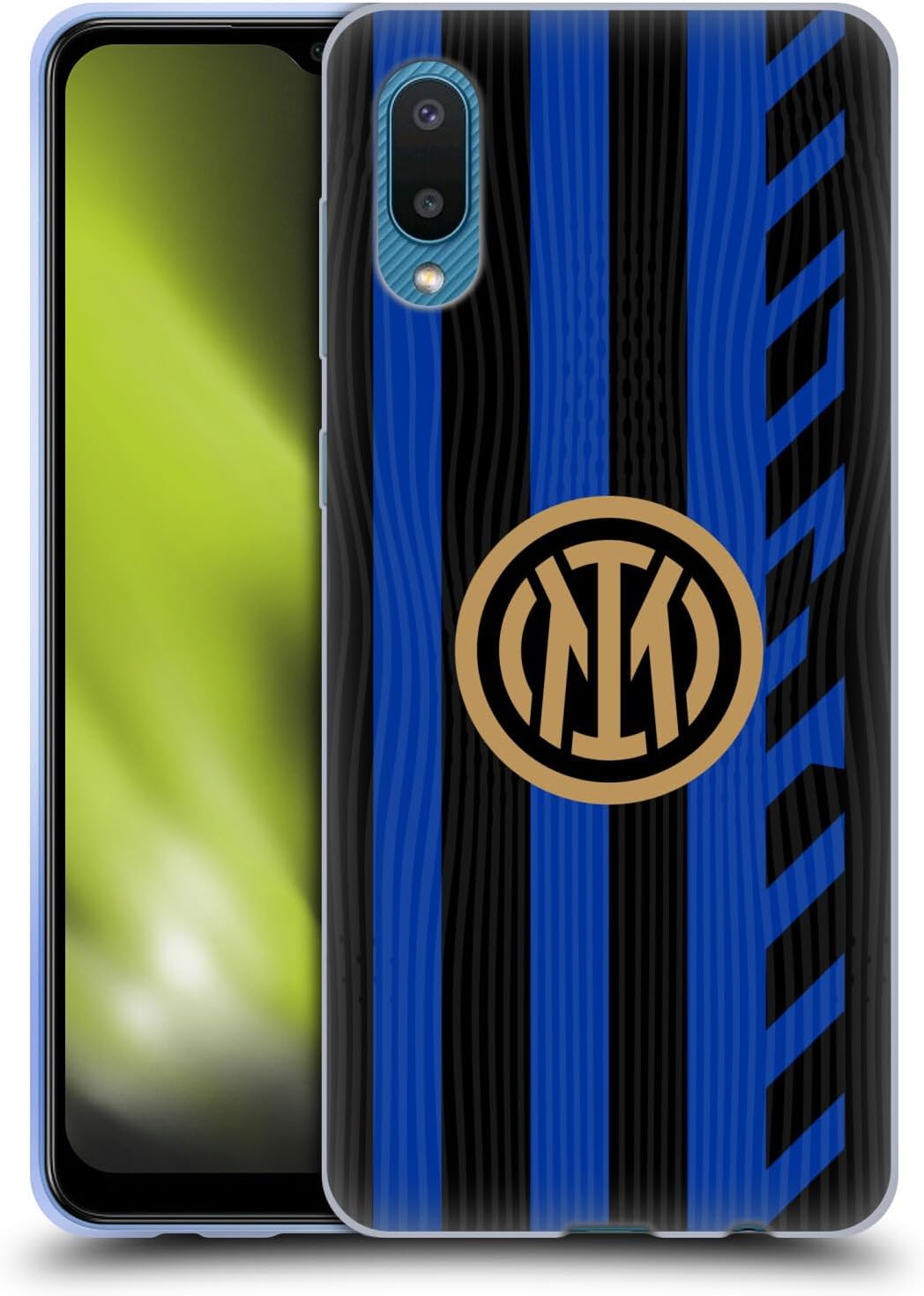 Head Case Designs Officially Licensed Inter Milan Home 2024/25 Crest Kit Gel Case [Military Grade Protection] Compatible With Samsung Galaxy A02/M02 (2021)