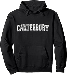 Canterbury Varsity Print - Canterbury England Pullover Hoodie