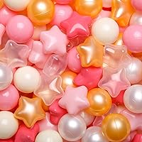 Vista 11 de GOGOSO Bolas para corral de bolas para niños pequeños sin ftalatos, sin BPA, no tóxicas, a prueba de aplastamiento, de plástico suave, bolas