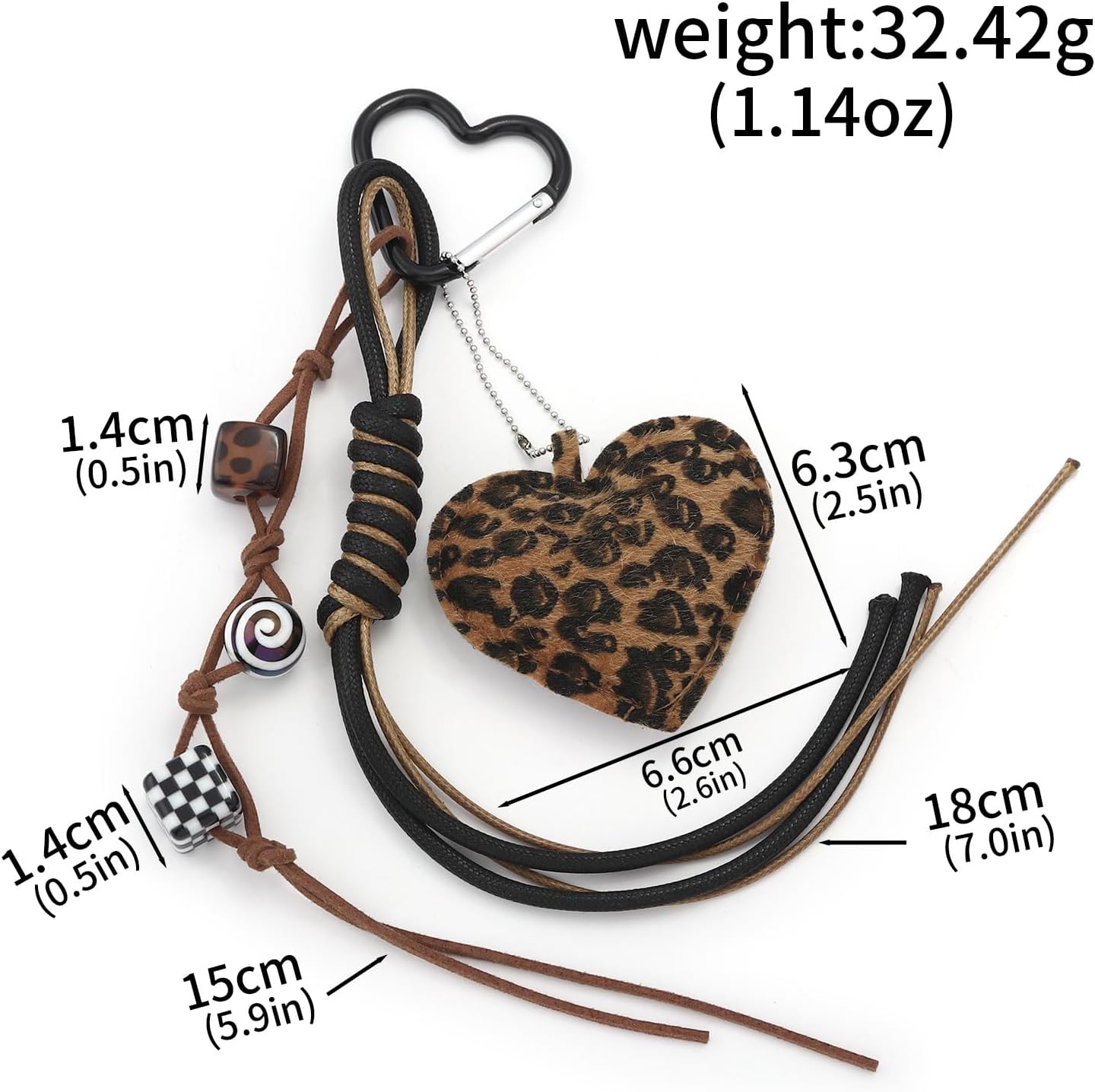 Tote Bag Purse Charms for Handbags - Cute Keychain, Y2K Rope Key Chain Accessories - Designer Jewelry Gift for Women