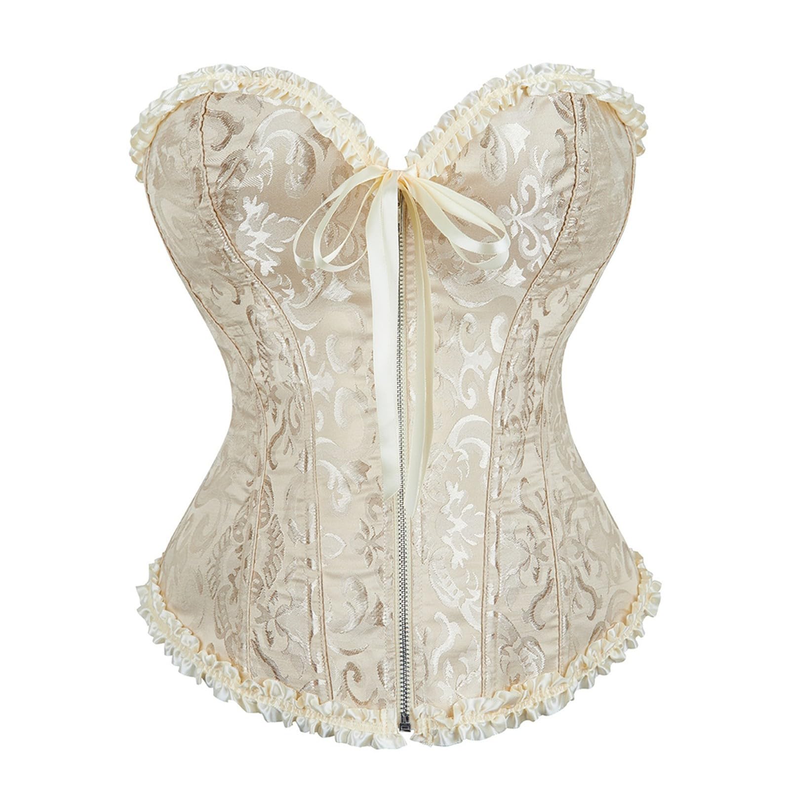 Bustier en satin grande taille XXL pour sculpter la silhouette