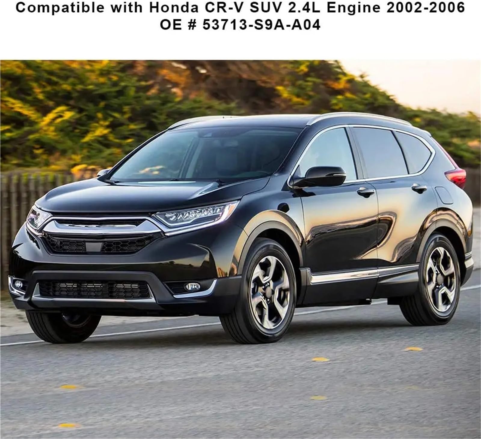 Manguera de alta presión de dirección asistida 53713S9AA04 compatible con Honda compatible con CRV 2.4L (2002-2006) 53713-S9A-A04 Bomba de dirección Bomba de giro