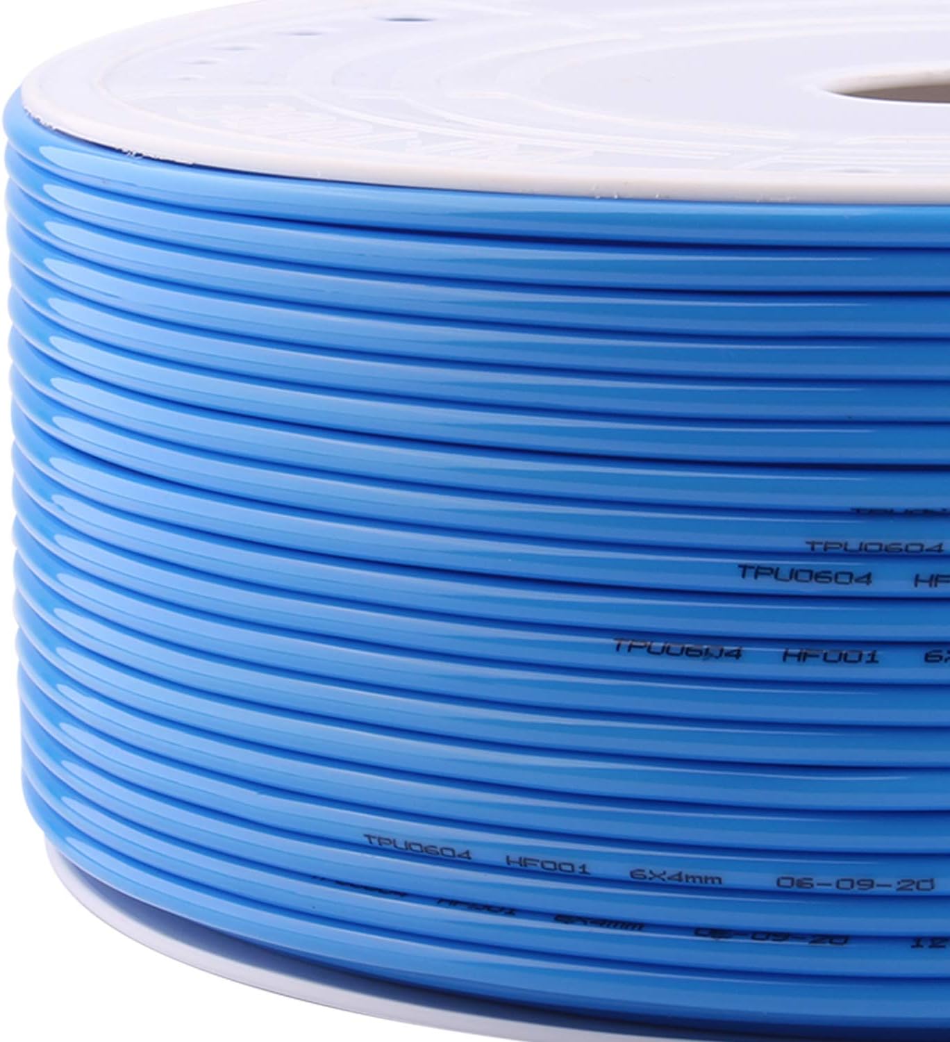 Pneumatic Hose 6mm OD 4mm ID Blue Polyurethane PU Tubing Air Compressor Pipe 200 Meter (656ft)