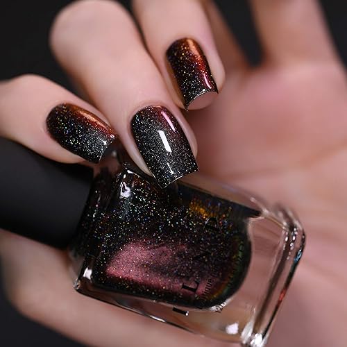 Miniatura 619 de ILNP Madison Ave Esmalte de uñas holográfico metálico rosa antiguo