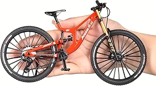 Die-Cast Alloy Mini BMX Finger Bike Model (1:10 Ratio) - Desktop Decor & Toy