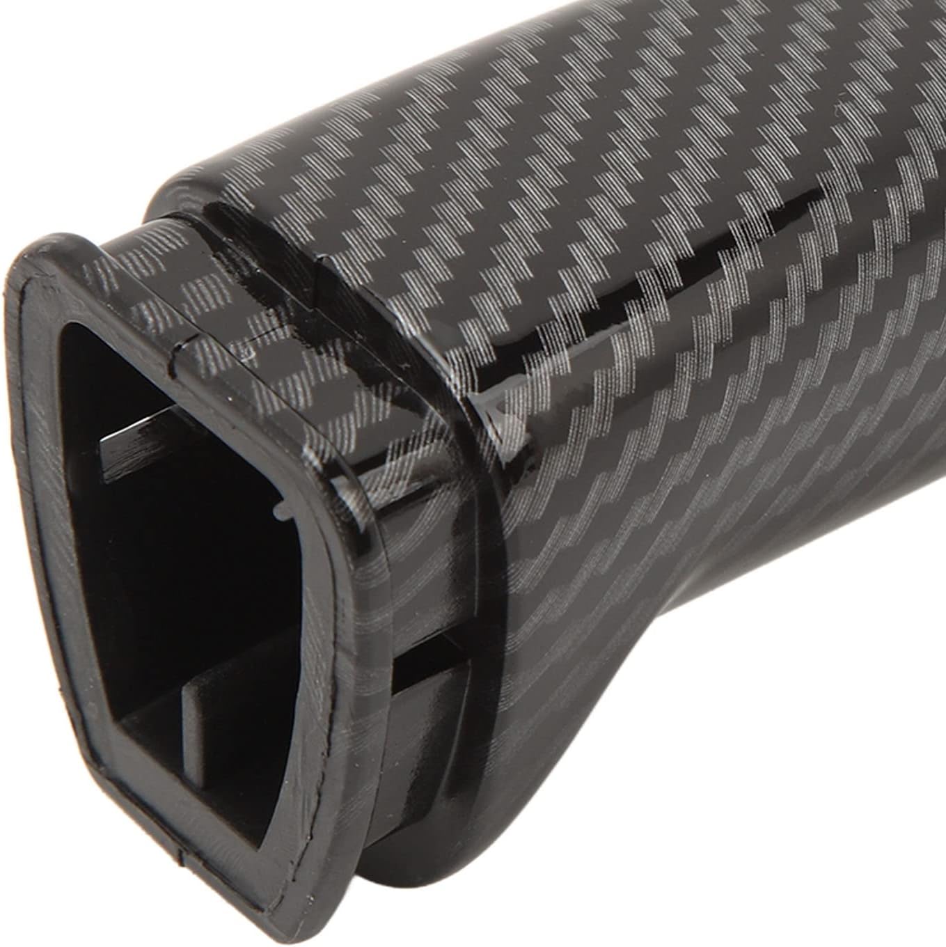 KIMISS Carbon Fiber Handbrake Cover for BMW E46 E60 E90 E92 F30, ABS Handle Protector Grip Lever Replacement, Non-Slip Design