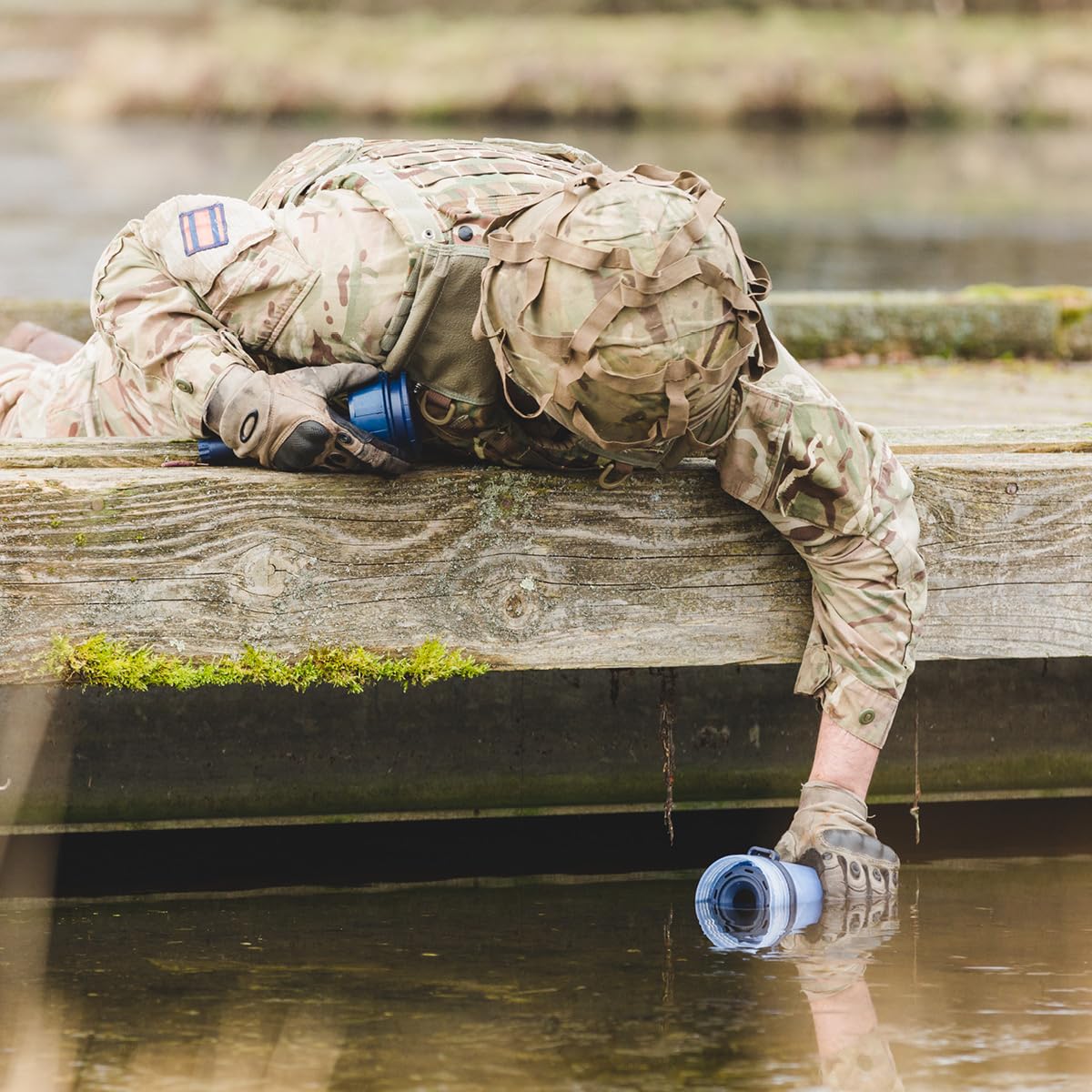 LifeSaver Filtre à eau portable et purificateur – Facile à utiliser, élimine 99,99 % des virus, bactéries et kystes, technologie Failsafe, 750 ml, approuvé par les militaires, purifie jusqu'à 6000 L