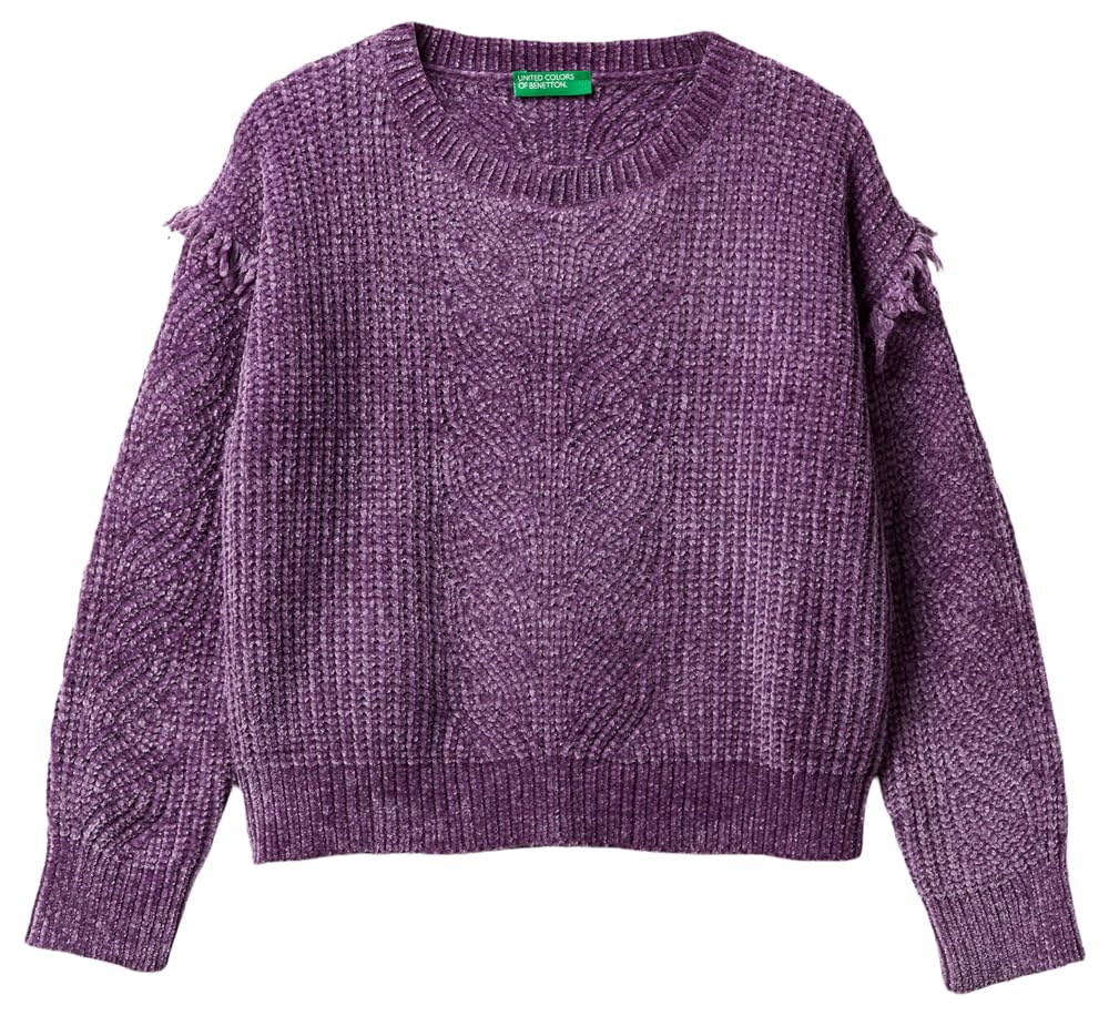 United Colors of Benetton Unisex Kinder Maglia G/C M/L 13hhc108w Pullover (1er Pack)