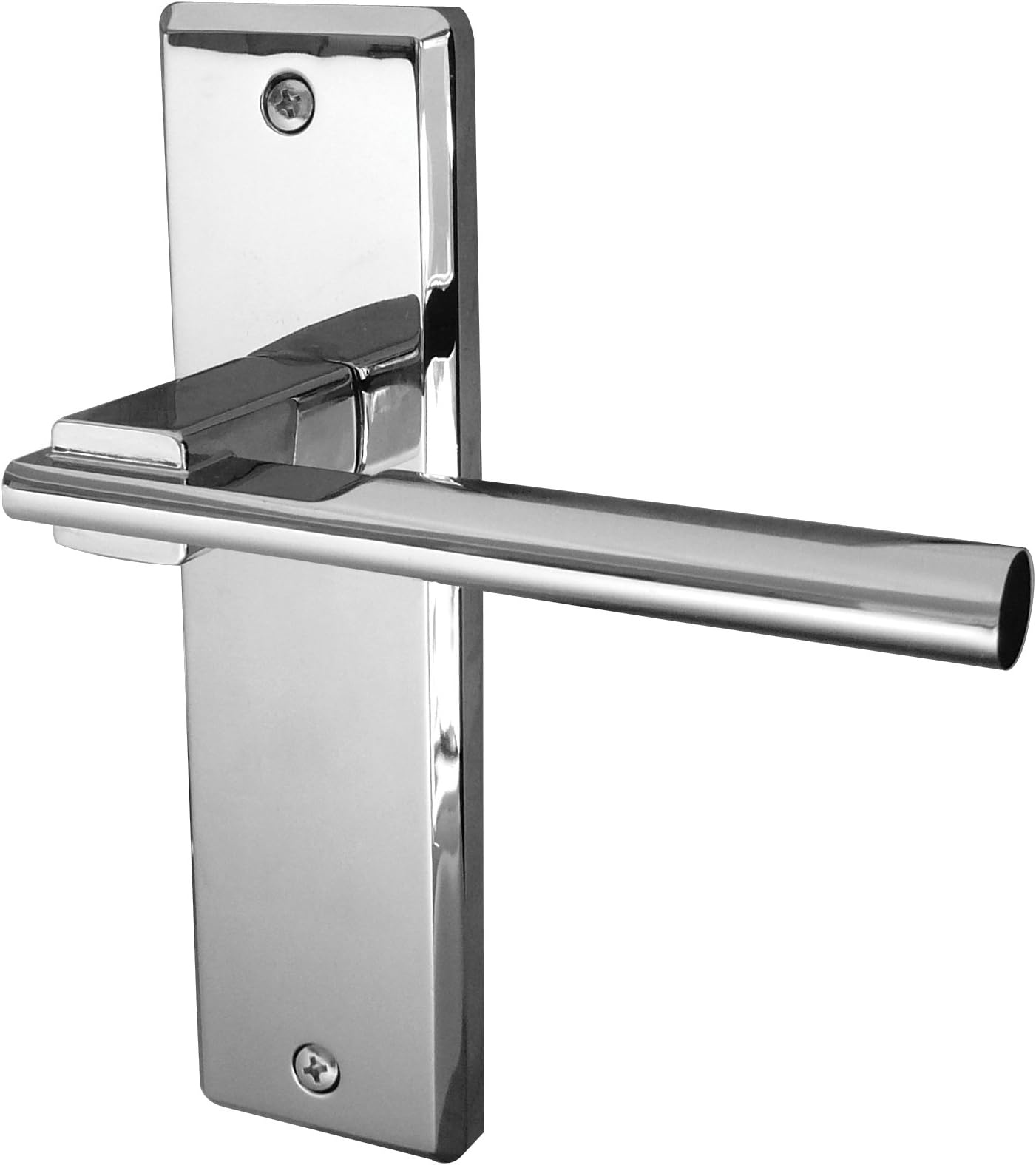 Delta Door Handle Latchset 180mm X 50mm Polished Chrome